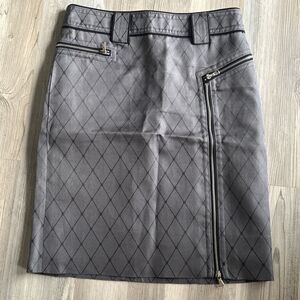 Vintage Marc Jacobs 100% Silk Pencil Skirt with Zippers - Runway 2010 size 8